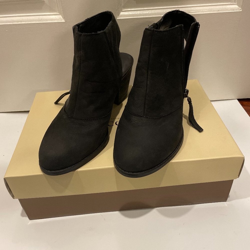 Franco Sarto Humble Cutout Bootie - Black - Size 7